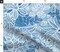 Nature Botanical Flowers Soft Blue Custom Printed Fabric by Spoonflower Various Fabrics by the Yard or Fat Quarter